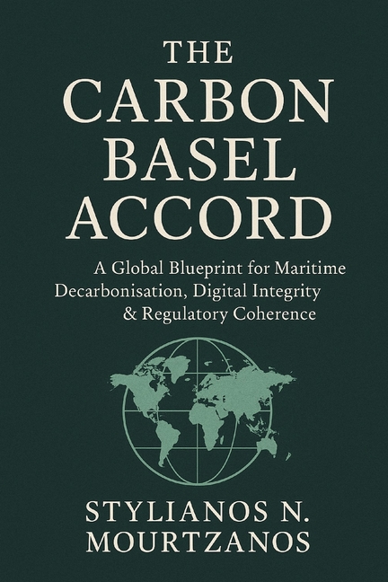 The published cover of The Carbon Basel Accord by Stylianos N. Mourtzanos
